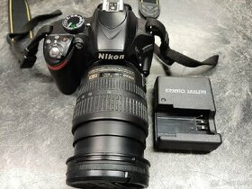 Zrcadlovka Nikon D3200 + objektiv Nikon 18-70mm