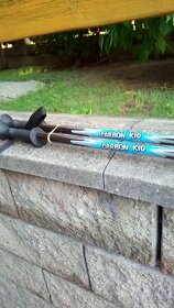 Dětské hůlky sjezdové CARBON Kids 95cm, NOVÉ - 1