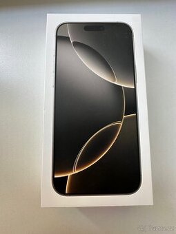 Prodám iPhone 16Pro Max 256GB Natural Titanium