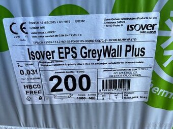 EPS greywall plus 200mm ISOVER