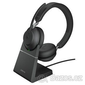 Bezdrátová sluchátka Jabra Evolve2 65 MS Stereo USB-A Black