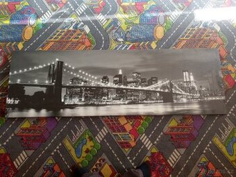 Obraz Brooklynský most 140x45 cm