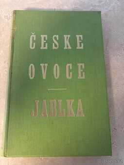 Kniha ČESKÉ OVOCE, díl 3, jablka, Jan Říha 1937 - 1
