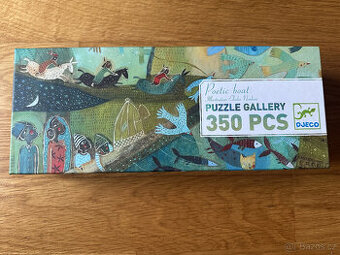 Puzzle DJECO Poetic Boat – 350 dílků - 1