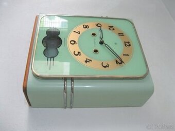 Kuchyňské bicí hodiny zn: CHRONOTECHNA-PRIM r.1958