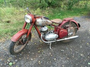 Jawa 350/18 pérák původní patinový stav