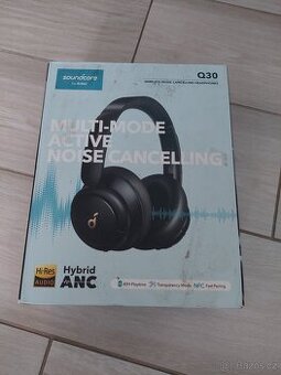 Bezdrátová sluchátka přes uši Soundcore Q30