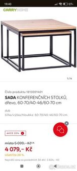Sada konferenčních stolků