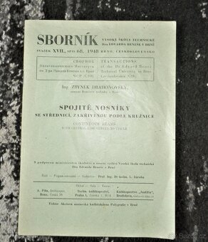 Spojité nosníky se střednicí, zakřivenou podle kružnice 1948