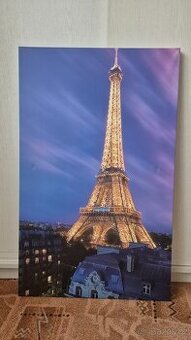 Foto obraz Eiffelova věž 80x50cm