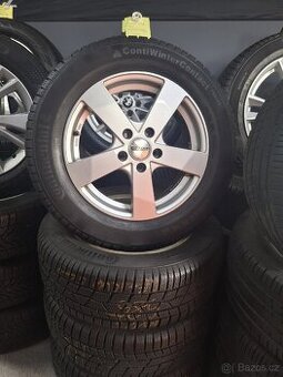 Alu kola Volkswagen/Škoda, 215/60 R16, zimní pneu