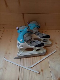 Dívčí rostoucí lední brusle, vel. 29-32