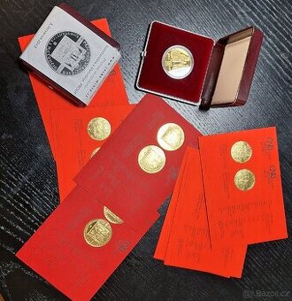 Zlaté mince ČNB proof