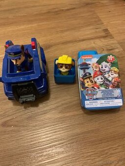Tlapková patrola auto+ Chase+ Rubble+puzzle