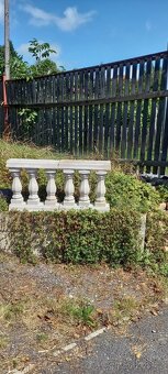 Betonové sloupky, podstavce řecký antický styl