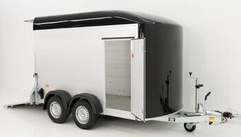 Skříňový přívěs, nájezdová rampa, 310x165x200 cm, 2000 kg