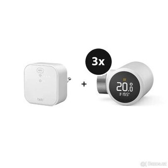 Tado X – 3x chytré termostatická hlavice + Tado Bridge X