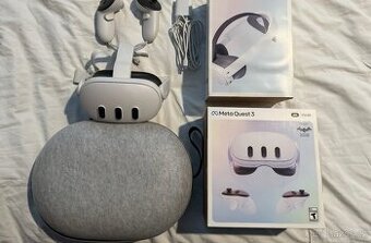 Meta Quest 3 512GB S pouzdrem a elitním popruhem