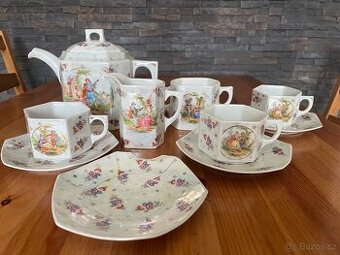 Secesní čajový servis