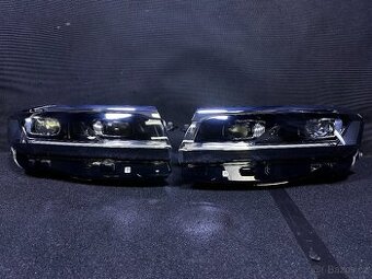 VW Touareg III 3 Predni svetla FULL Led Kapota