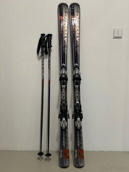 Lyže Atomic series 8 vel. 150 + hůlky 120