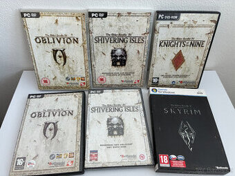Použité PC hry série The Elder Scrolls CZ/EN