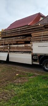 Staré trámy a demontáž zdarma