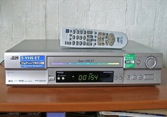 JVC HR-S8960 videorekordér S-VHS ET s TBC, HIGH-END - nový