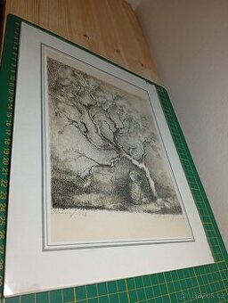 STAROŽITNÝ OBRAZ LIMITOVANÉ VÍDÁNÍ cca 1930