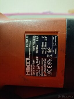 Kombinované vrtací sekací kladivo Hilti TE 70