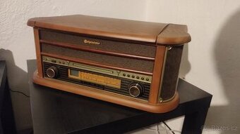 Gramofon Roadstar HIF-1993 BT hnědý