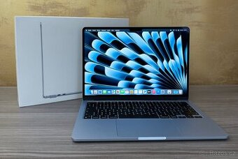 MacBook Air 13" 2025 M4 16GB 256GB modrá, baterie 100%