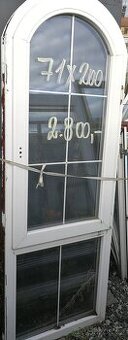 okno plastove pouzite