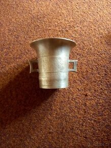 Hmoždíř mosazný včetně tlouku BIG vel. 8, váha 4800 gr.