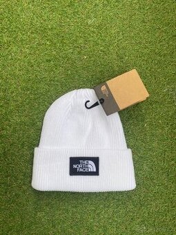 The North Face zimní čepice bílá