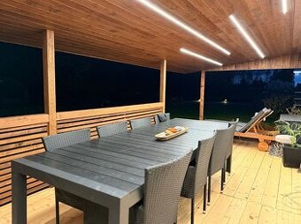 Jídelní stůl a židle na terasu, zahradní nábytek