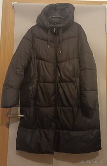 Esmara zánovní černý kabát dámský prošívaný velikost XL