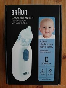 Nová nosní odsávačka Braun