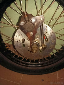 Harley Davidson WLA, WLC, WL, kotouč a pumpa.