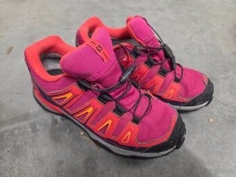 Dívčí boty botky tenisky Salomon 36 Gore-Tex