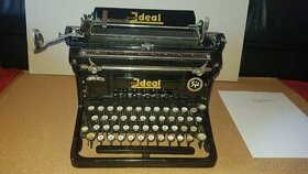 Starožitný německý psací stroj Ideal Naumann - 1