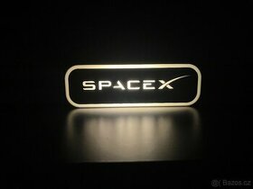 SpaceX 3D lampička