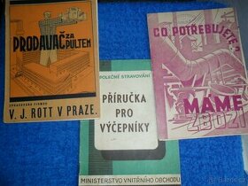 reklama - různé, Rott "Prodavač za pultem" 1946, TYP...