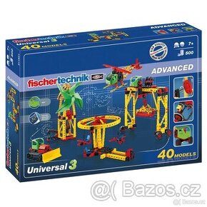Stavebnice Fischer technik Universal 3 - až 40 modelů