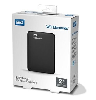 Externí disk WD Elements Portable 2TB