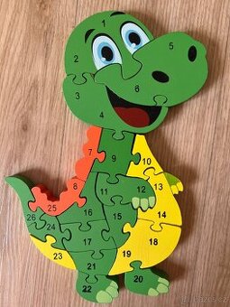 Puzzle dinosaurus