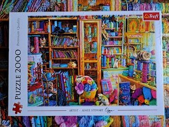 Puzzle 2000 Trefl/Kočičí ráj