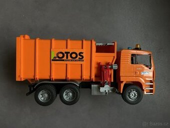 Popelářské auto Bruder Man Lotos System von Haller
