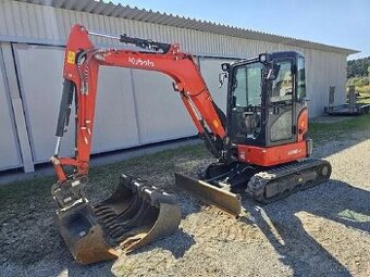 3,5 tuny@minibagr kubota U 36-4@889mth+3x lžíce