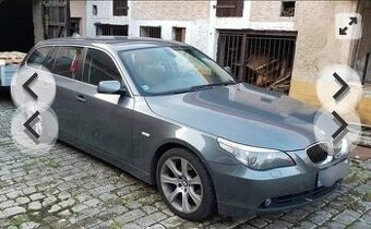 BMW 525d Touring, tažné zařízení + výbava